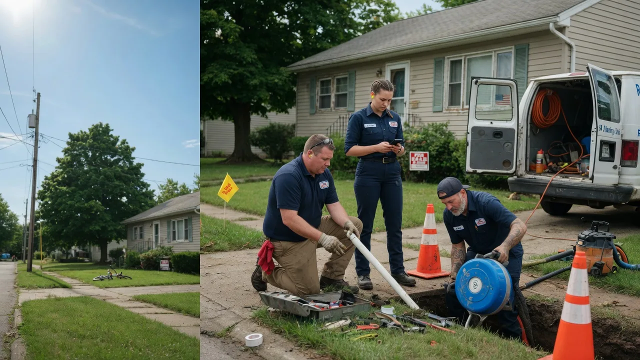 Sewer Line Repair in Garland, PA near me